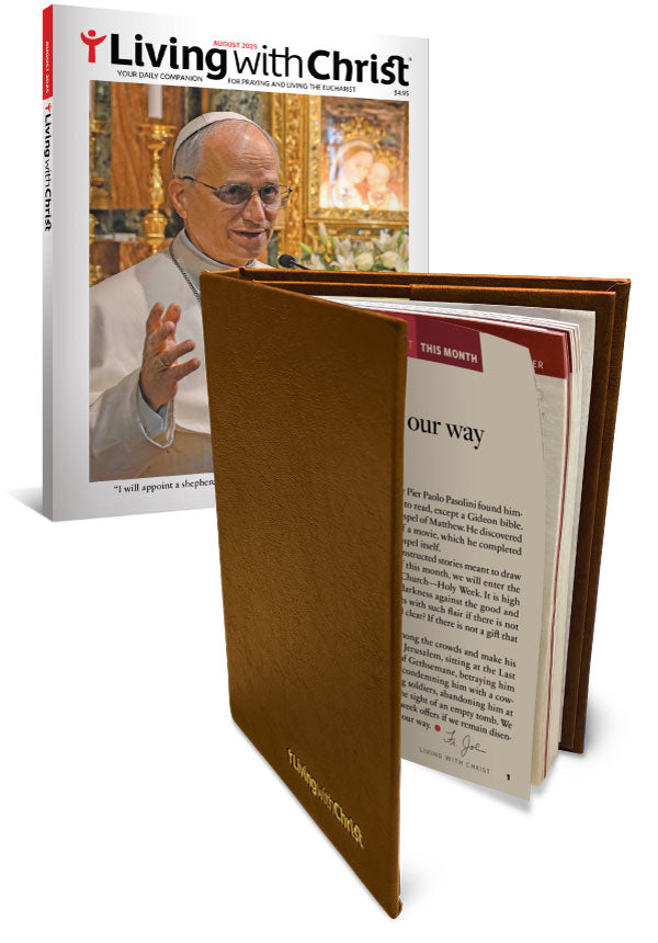 Living with Christ Premium Cover (Brown)