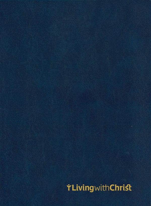 Living with Christ Premium Cover (Blue)