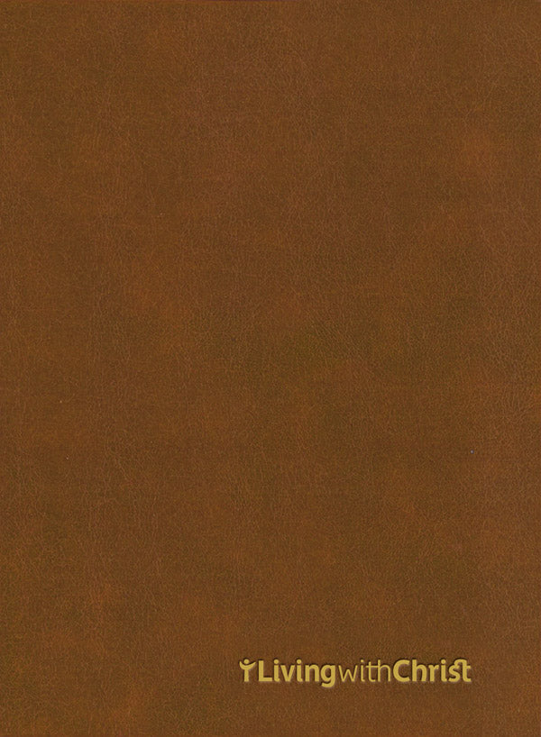 Living with Christ Premium Cover (Brown)