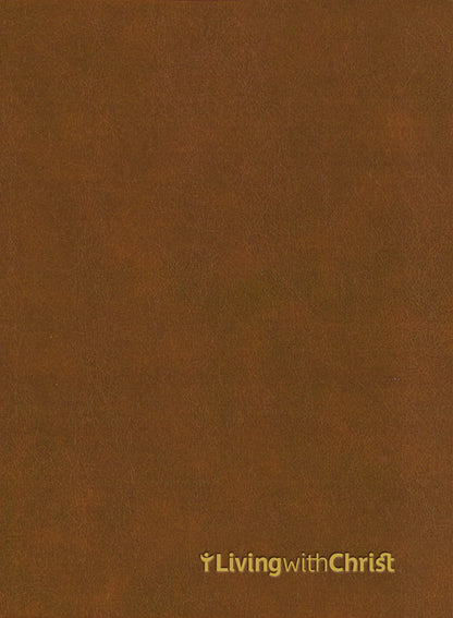 Living with Christ Premium Cover (Brown)