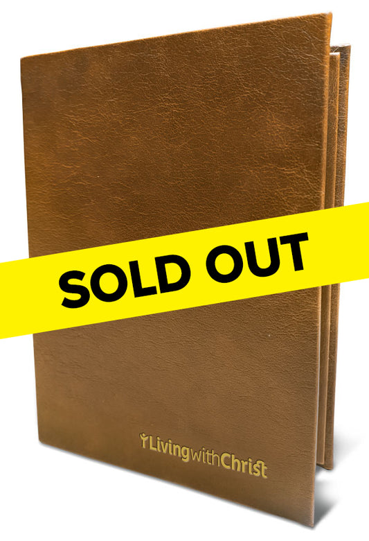 Living with Christ Premium Cover (Brown)