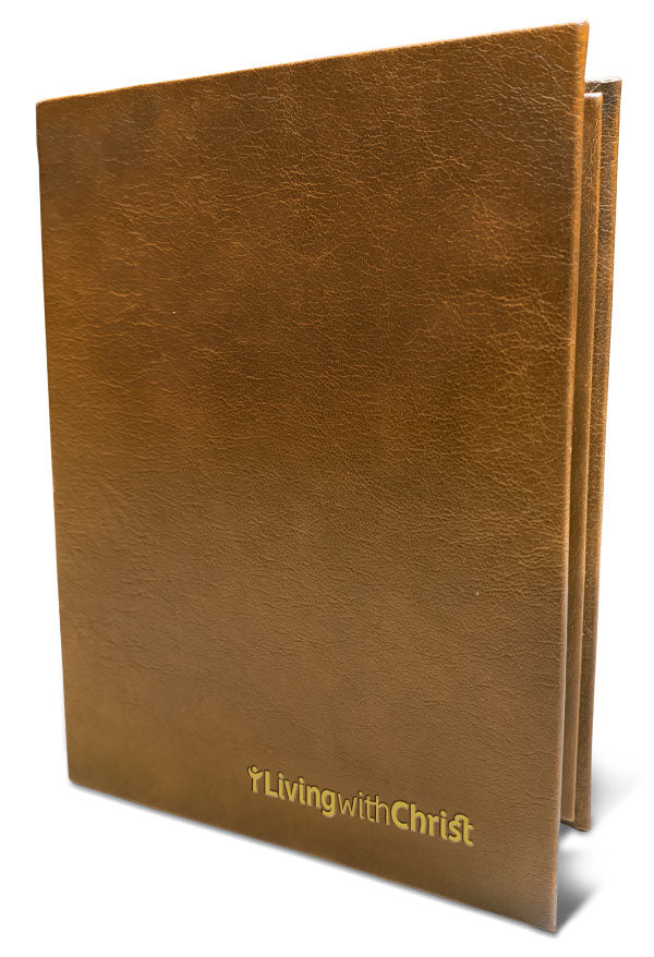Living with Christ Premium Cover (Brown)