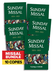SALE - 2024-2025 Living with Christ Sunday Missal (Bundle of 10)