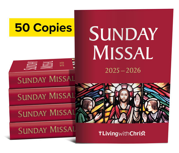 2025-2026 Living with Christ Sunday Missal Bundle of 50