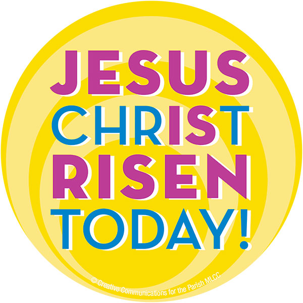 Jesus Christ Is Risen Today Easter Magnet