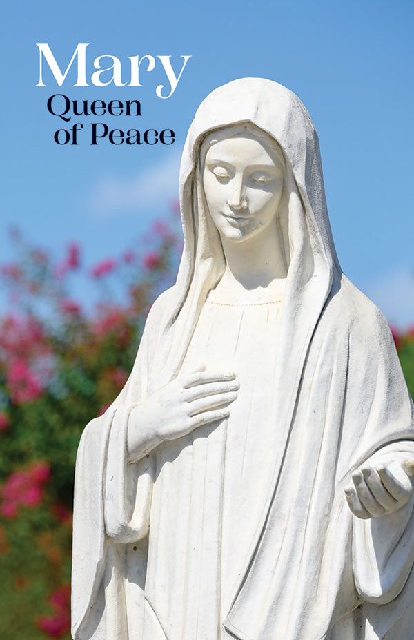 Mary Queen of Peace Prayer Card
