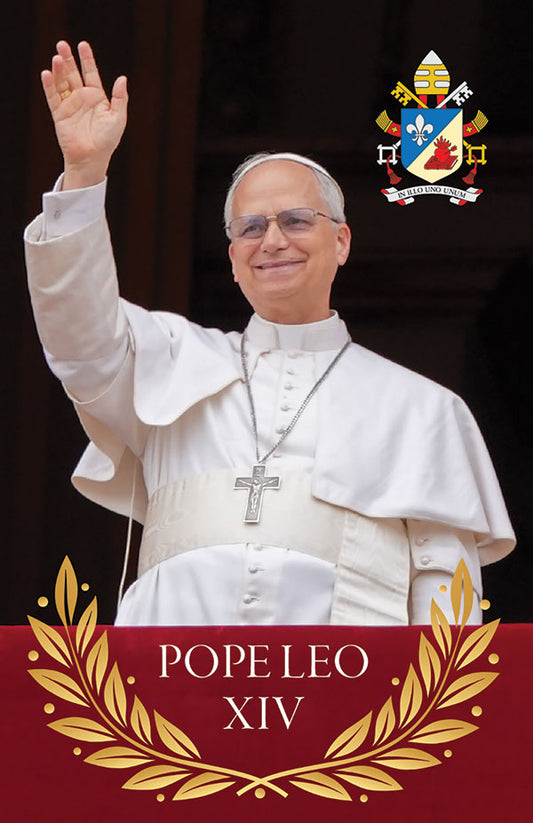 Pope Leo XIV Prayer Card