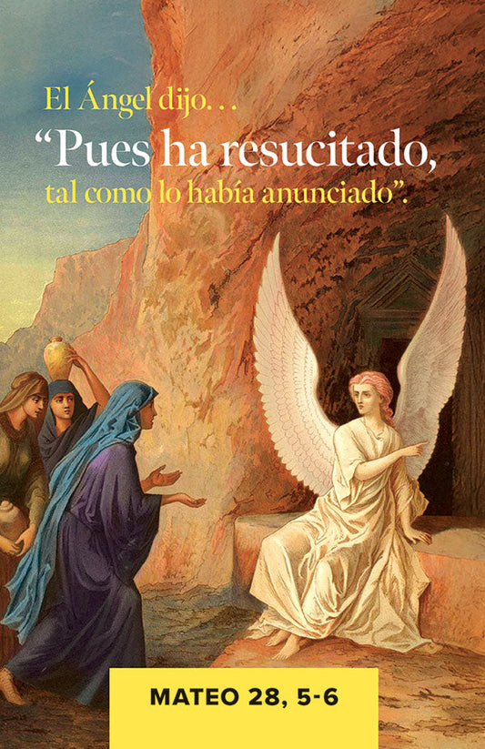 Easter Spanish Prayer Card