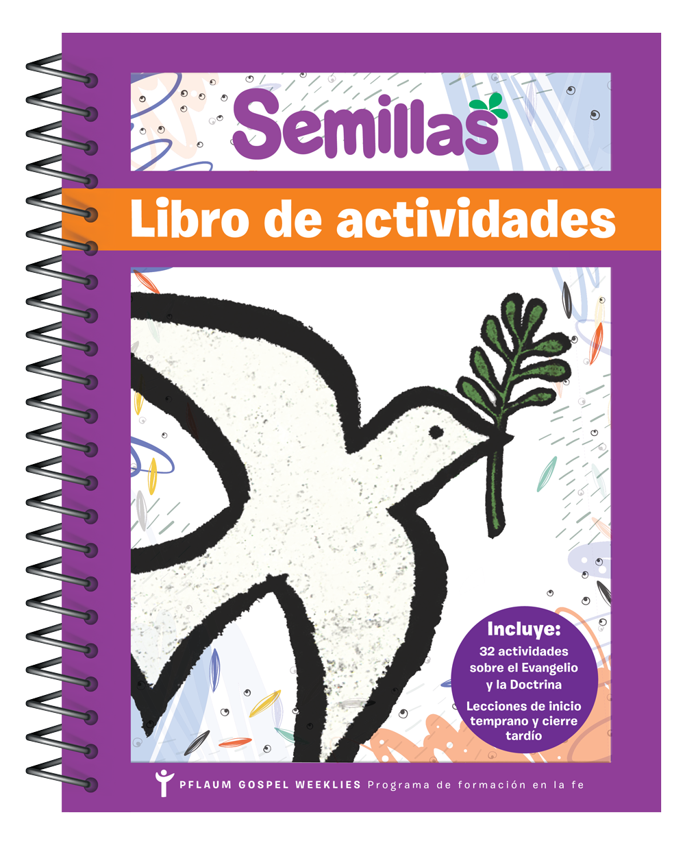 Pflaum Gospel Weeklies Seeds Activity Book - Preschool (Spanish)