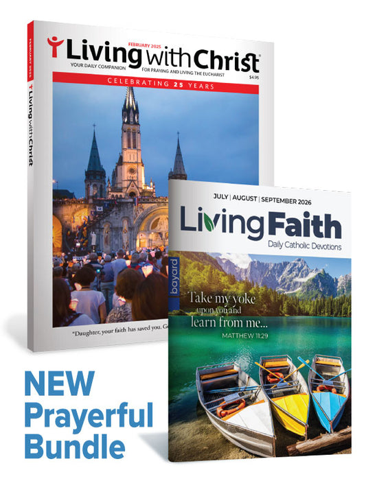 Prayer Bundle - 1 Year Living with Christ Subscription + Living Faith Subscription