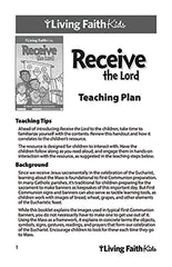 Living Faith Kids: Receive the Lord Teacher Guide