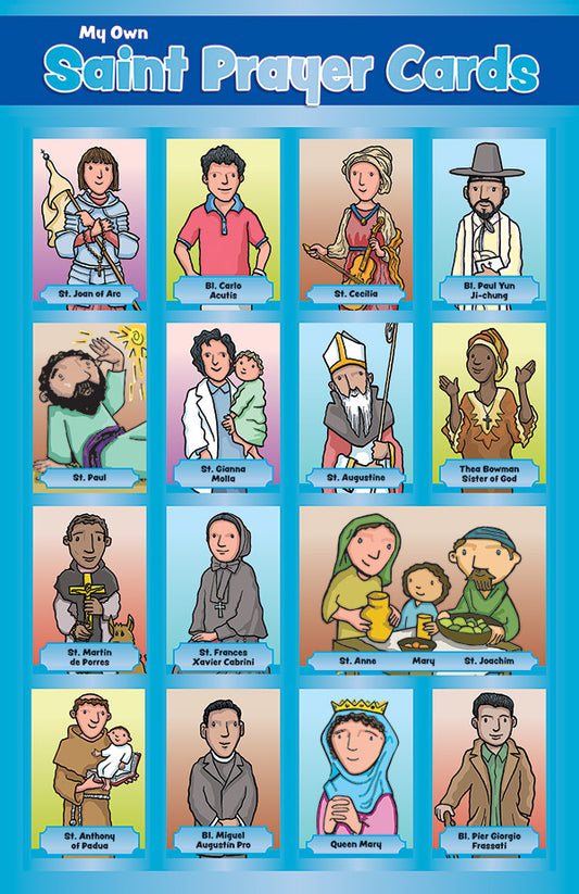 Saint Prayer Cards for Children