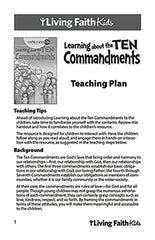 Living Faith Kids: Learning About the Ten Commandments Teacher Guide