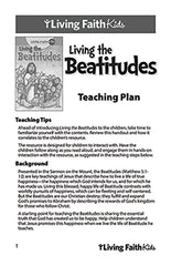 Living Faith Kids: Living the Beatitudes Teacher Guide