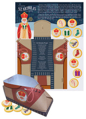 It Must Be St. Nicholas of Myra Gift Giving Activity Sheet