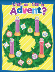 What do I See at Advent? Activity Sheet with Stickers