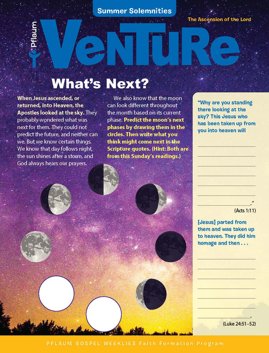 Pflaum Gospel Weeklies Venture Summer Solemnities Lessons