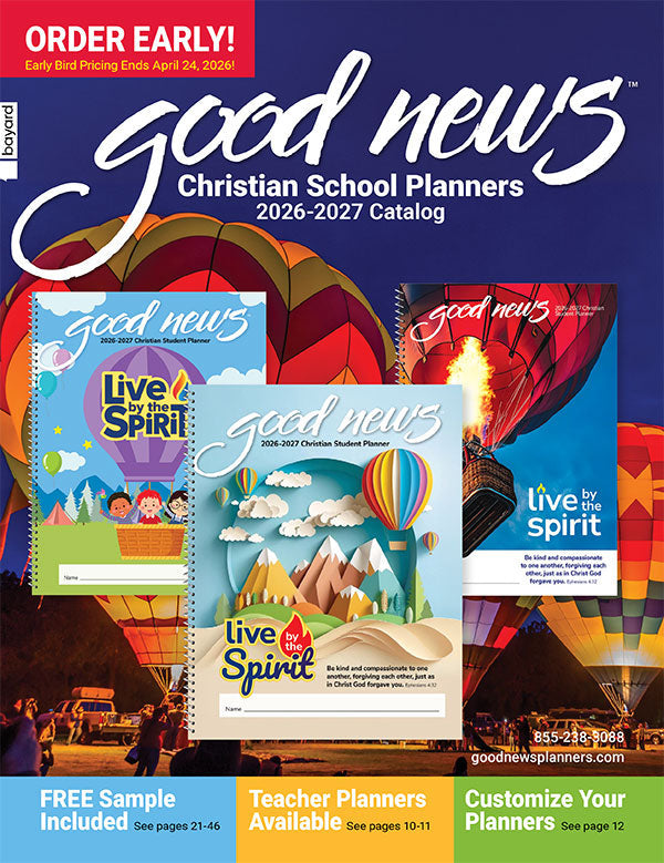 Good News Planner Christian Catalog 2026-2027