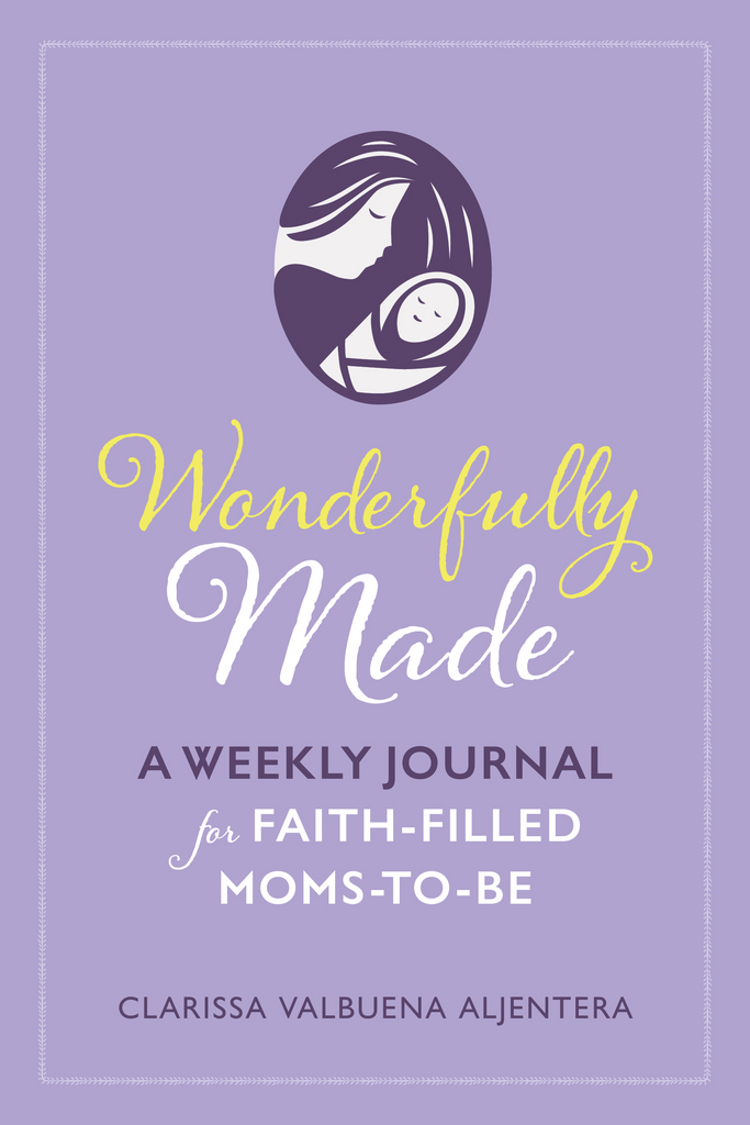 SALE - Wonderfully Made - A Weekly Journal for Faith-Filled Moms-to-be
