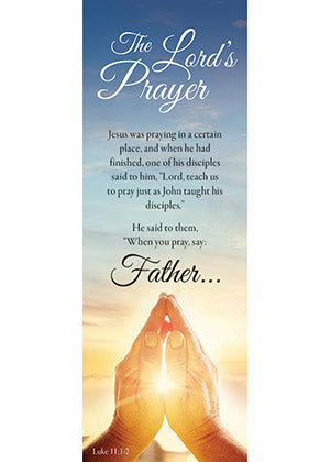 Lord's Prayer Bookmark