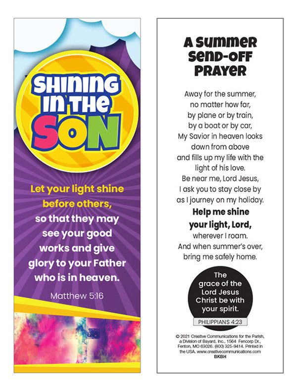 Summer Send-Off Bookmark