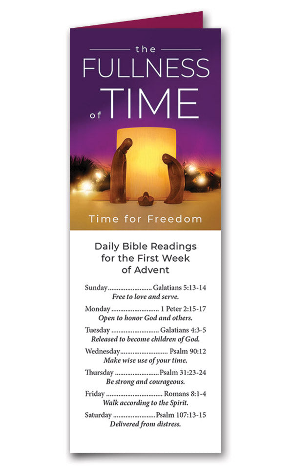 Biblical Bookmark for Advent