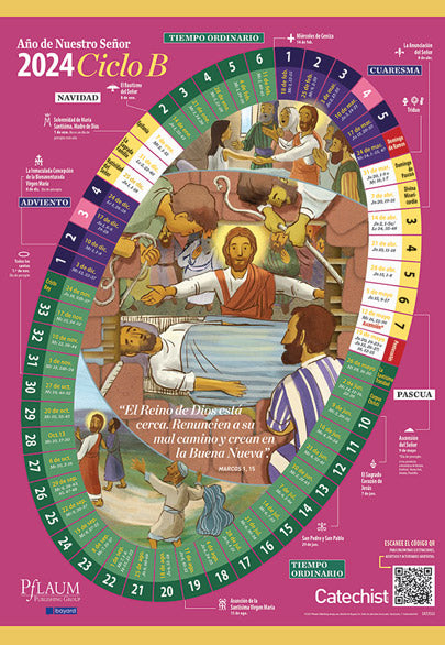 Año de Nuestro Señor 2024 – Calendario litúrgico para las familias (Español)/ The Year of Our Lord 2024 — A Liturgical Calendar for Families (Spanish)