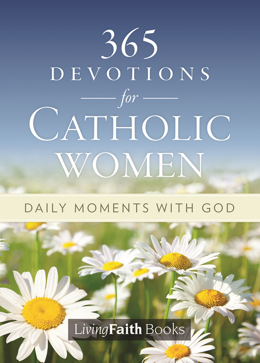 Catholic Book featuring 365 Daily Devotions for Catholic Women. Grow closer to the Lord every day of the year.