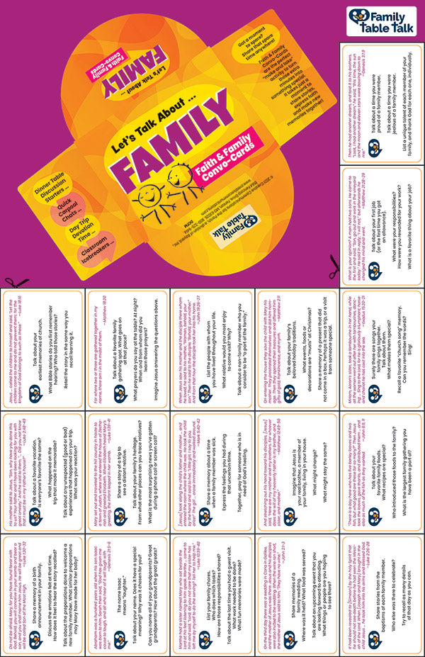 Picture of "Let's Talk About: Family Conversation Cards".