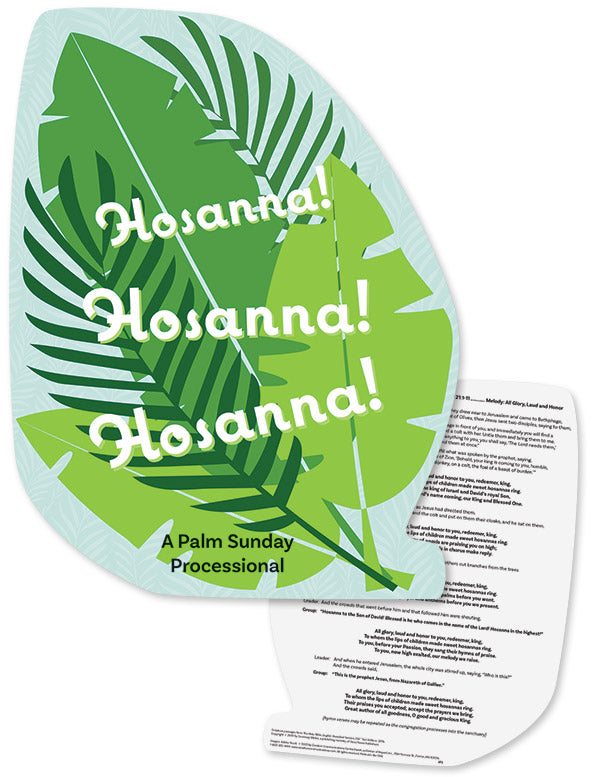 Hosanna! Hosanna! Hosanna! Diecut