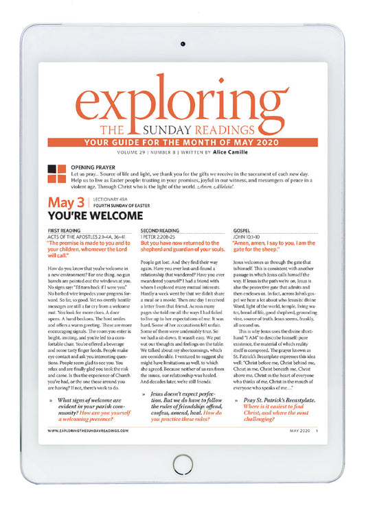 May 2020 Exploring the Sunday Readings Digital Edition