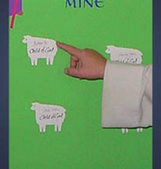 Extra Sheets Of 12 Sheep For Baptism Banner