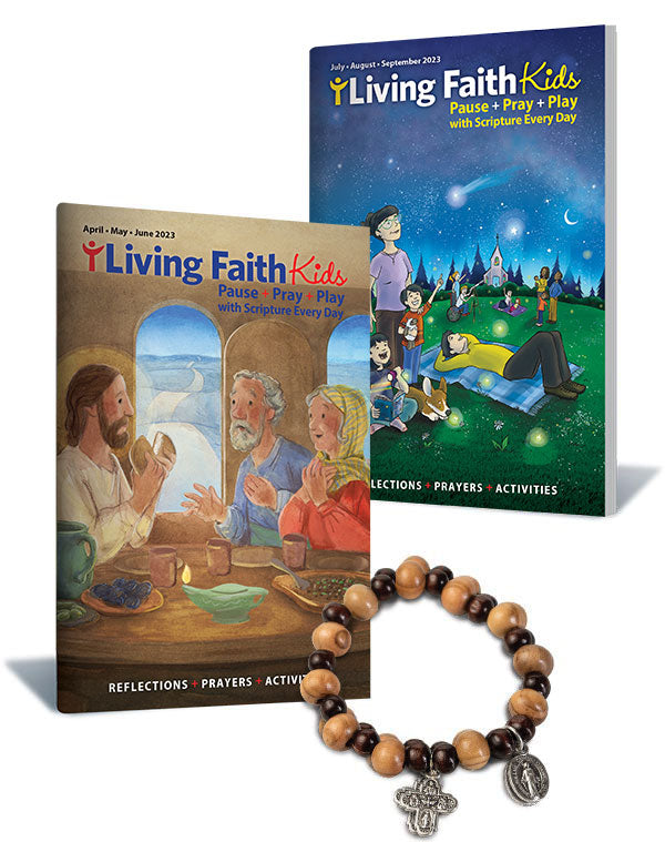 Living Faith Kids Subscription Special Offer (2 Years for the Price of One PLUS Free Bracelet)