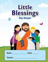 SALE - Christian Preschool Little Blessings Day Keeper