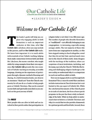 Our Catholic Life Leader's Guide English