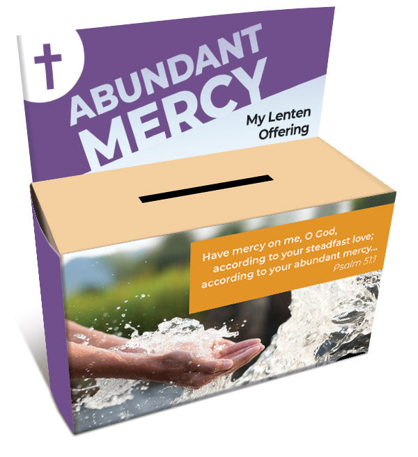 Abundant Mercy Offering Box