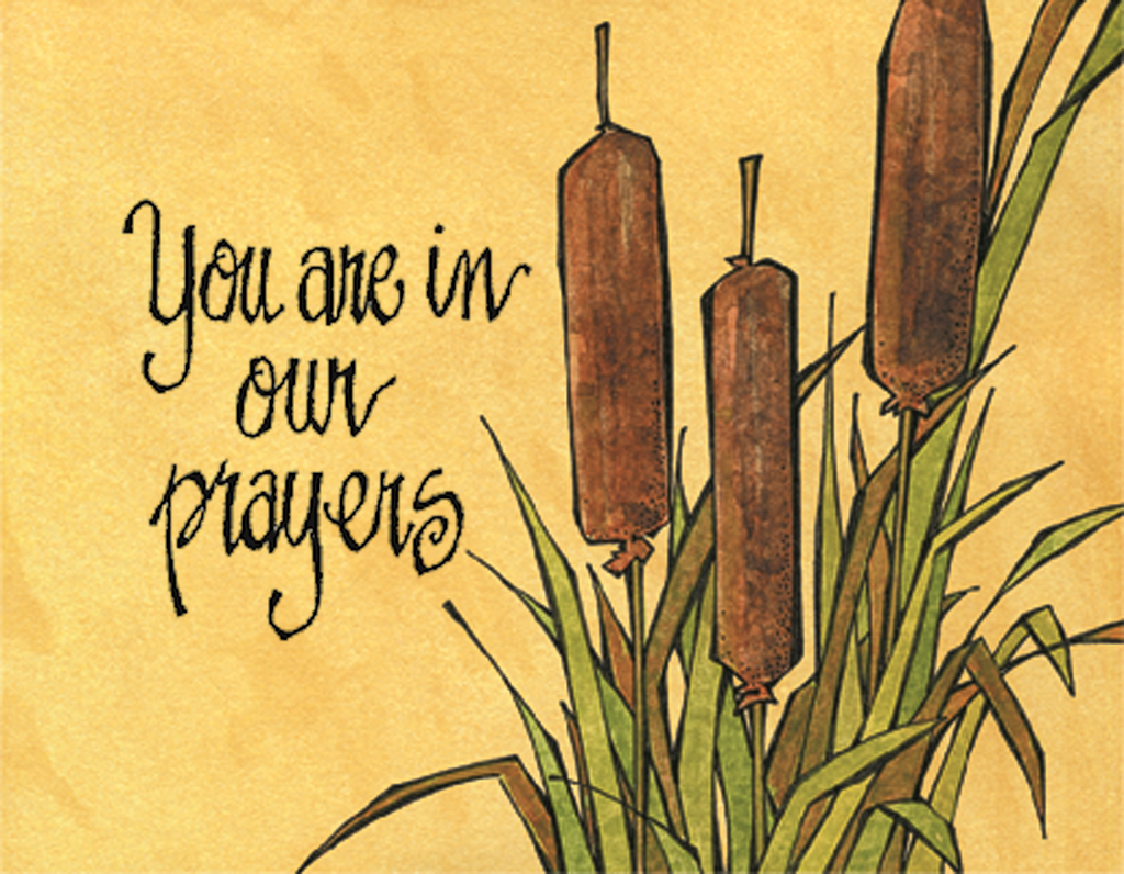 You Are In Our Prayers - Cards without Imprinting