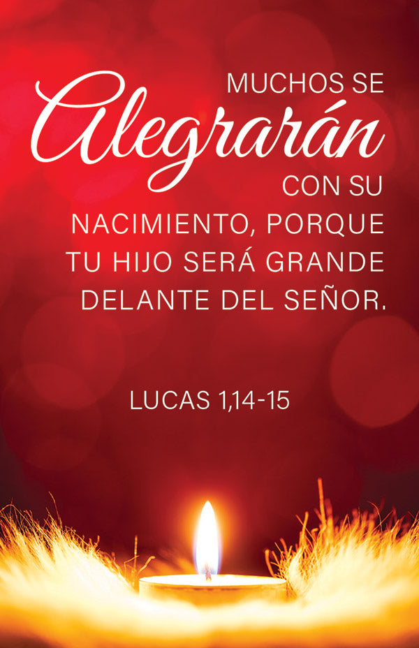 SALE - Spanish Advent Prayer Card
