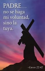 SALE - Lenten Prayer Card - Spanish