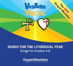 Venture/Visions 2 CD Set— Grades 4 to 8 — Pflaum Gospel Weeklies (Digital Download)
