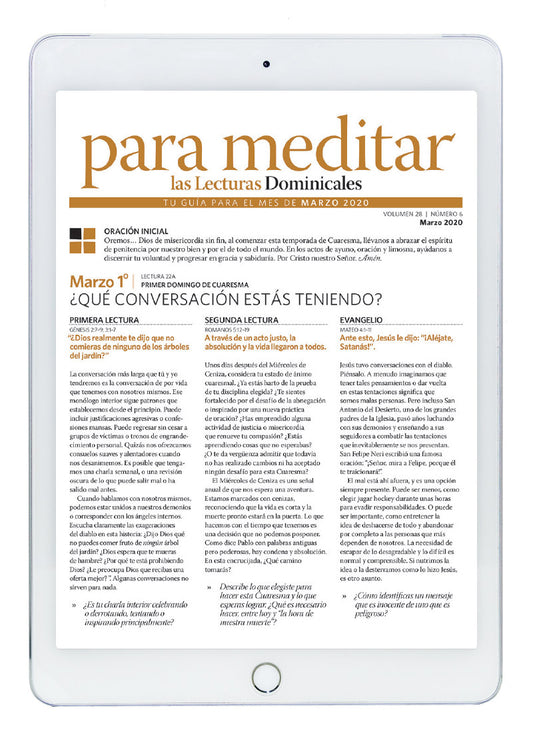 Marzo 2020 Para Meditar Edición Digital