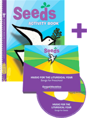 Seeds Activity Book + 2 CD Set  — Preschool  — Pflaum Gospel Weeklies