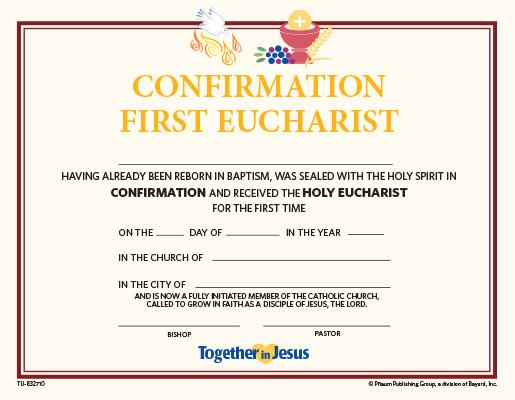 Together In Jesus Confirmation First Eucharist (Set of 10)