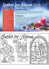 SALE - Gather for Advent Placemat