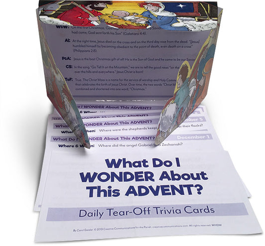 Advent Trivia Cards