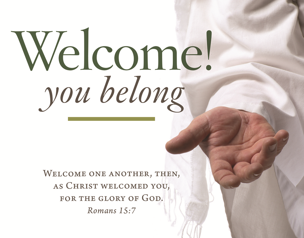 Welcome! You Belong Parish Occasion Card