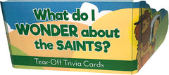What Do I Wonder About The Saints? - Tear-Off Trivia Card Pack