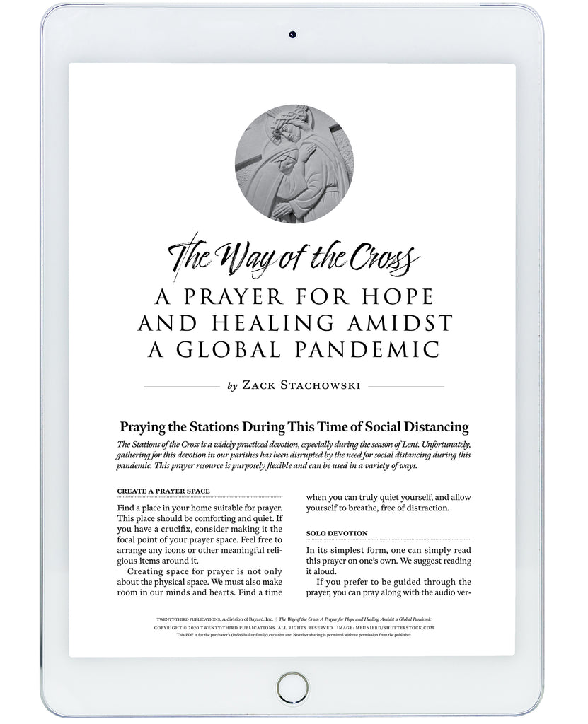 The Way of the Cross: A Prayer for Hope and Healing Amidst Global Pandemic (for personal use)