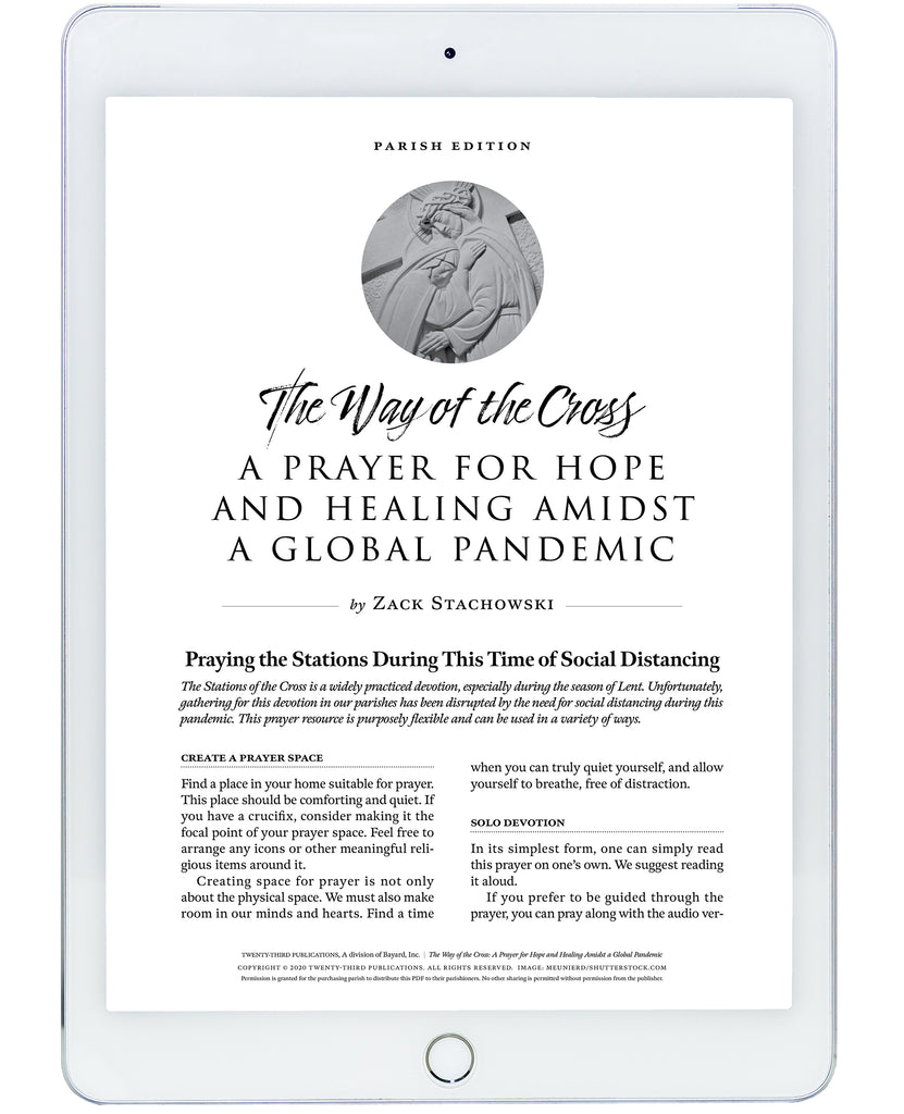 The Way of the Cross: A Prayer for Hope and Healing Amidst Global Pandemic (for parish-wide use)