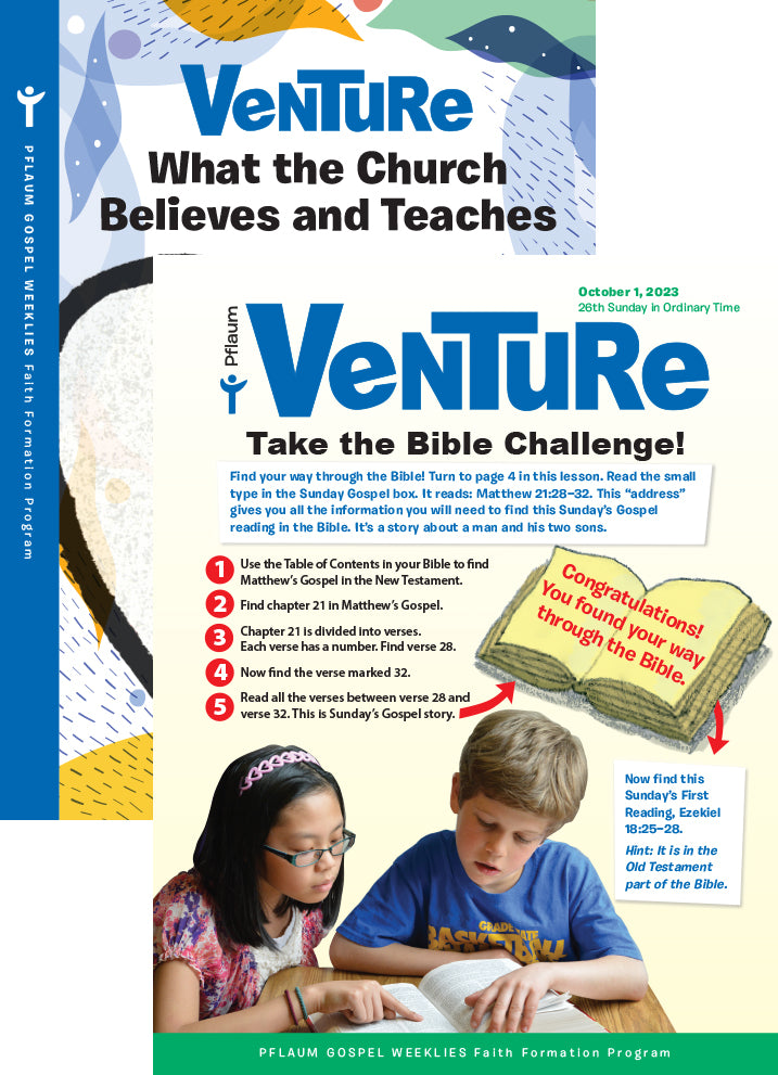 Venture Student — Grades 4-6 — Pflaum Gospel Weeklies